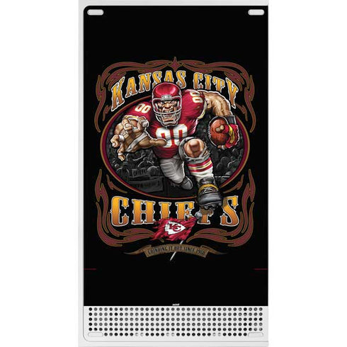 Liquid Blue NFL Kansas City Chiefs Running Back Xbox Series S Console Skin