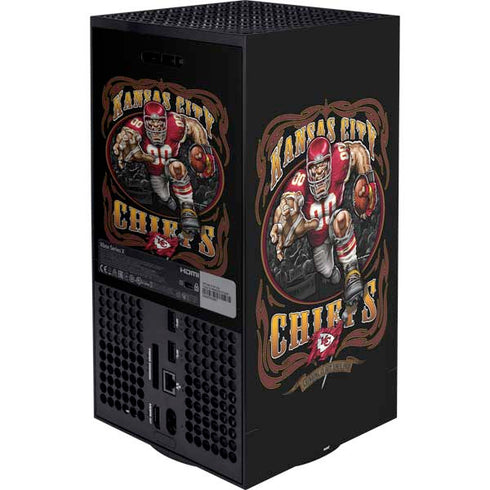 Liquid Blue NFL Kansas City Chiefs Running Back Xbox Series X Bundle Skin