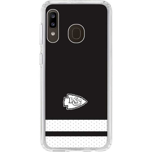 NFL Kansas City Chiefs Shutout Galaxy A20 Clear Case