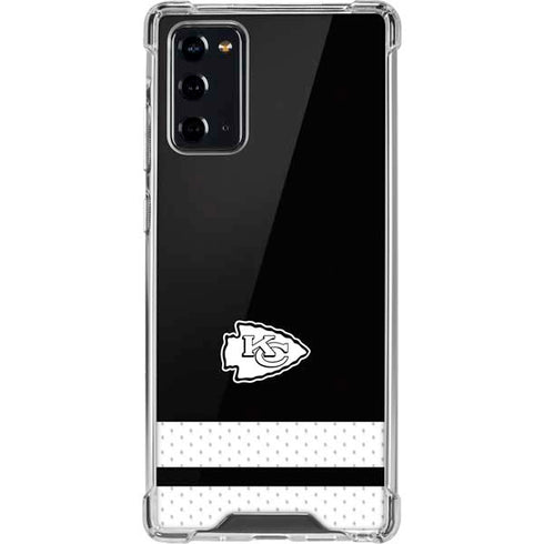 NFL Kansas City Chiefs Shutout Galaxy Note20 5G Clear Case