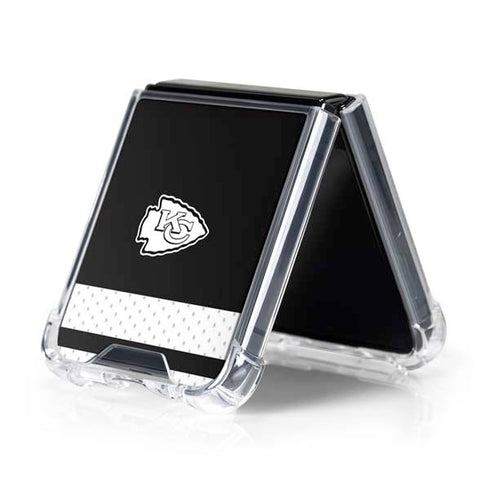 NFL Kansas City Chiefs Shutout Galaxy Z Flip5 5G Clear Case