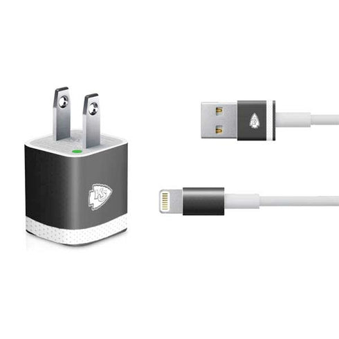 NFL Kansas City Chiefs Shutout iPhone Charger (5W USB) Skin