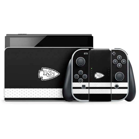 NFL Kansas City Chiefs Shutout Nintendo Switch OLED (2021) Skin
