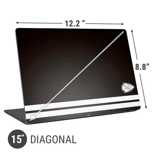 NFL Kansas City Chiefs Shutout Universal Laptop 15in (12.2 x 8.8in) Skin
