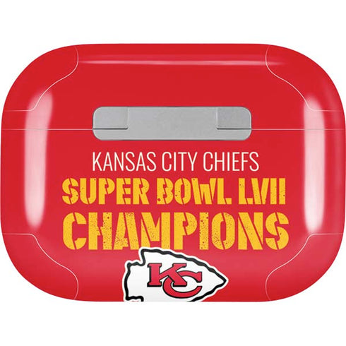 NFL Kansas City Chiefs Super Bowl LVII Champions AirPods Pro 2nd Gen Skin