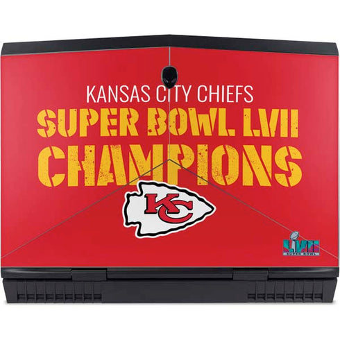 NFL Kansas City Chiefs Super Bowl LVII Champions Dell Alienware Skin