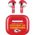 NFL Kansas City Chiefs Super Bowl LVII Champions Apple AirPods (3rd Gen 2021) Skin