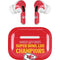 NFL Kansas City Chiefs Super Bowl LVII Champions Apple AirPods Pro Skin