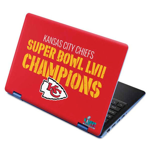 NFL Kansas City Chiefs Super Bowl LVII Champions Aspire R11 11.6in Skin