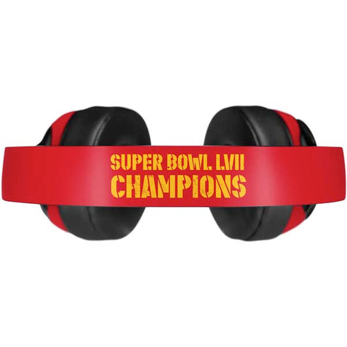 NFL Kansas City Chiefs Super Bowl LVII Champions Beats Solo Pro Skin