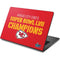 NFL Kansas City Chiefs Super Bowl LVII Champions Dell Chromebook Skin