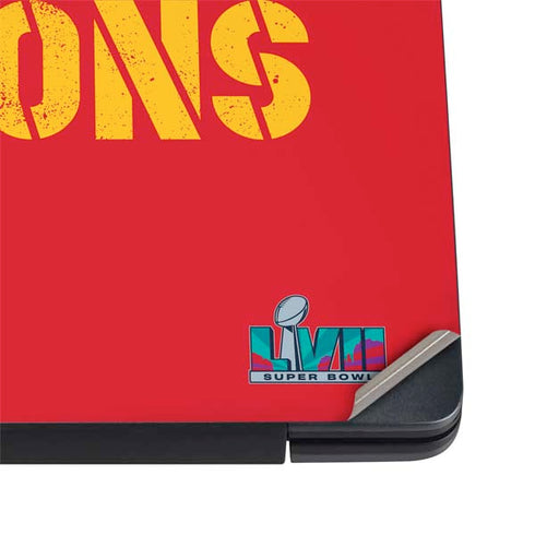 NFL Kansas City Chiefs Super Bowl LVII Champions Dell Vostro Skin