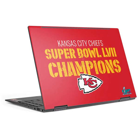 NFL Kansas City Chiefs Super Bowl LVII Champions HP Envy Skin