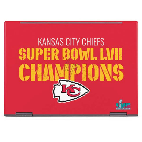 NFL Kansas City Chiefs Super Bowl LVII Champions HP Envy Skin