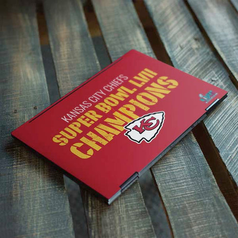 NFL Kansas City Chiefs Super Bowl LVII Champions HP Envy Skin