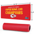 NFL Kansas City Chiefs Super Bowl LVII Champions Gaming Mouse Pad
