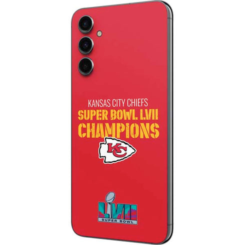 NFL Kansas City Chiefs Super Bowl LVII Champions Galaxy A14 5G Skin