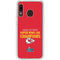 NFL Kansas City Chiefs Super Bowl LVII Champions Galaxy A20 Clear Case
