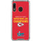 NFL Kansas City Chiefs Super Bowl LVII Champions Galaxy A30 Clear Case