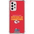 NFL Kansas City Chiefs Super Bowl LVII Champions Galaxy A53 5G Clear Case