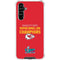 NFL Kansas City Chiefs Super Bowl LVII Champions Galaxy A54 5G Clear Case