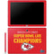 NFL Kansas City Chiefs Super Bowl LVII Champions Galaxy Book 12in Skin