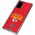 NFL Kansas City Chiefs Super Bowl LVII Champions Galaxy Note20 5G Clear Case