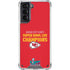 NFL Kansas City Chiefs Super Bowl LVII Champions Galaxy S21 5G Clear Case