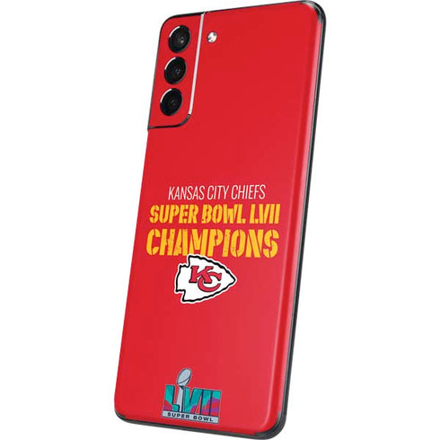 NFL Kansas City Chiefs Super Bowl LVII Champions Galaxy S21 5G Skin