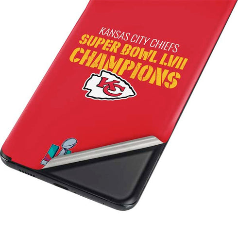 NFL Kansas City Chiefs Super Bowl LVII Champions Galaxy S21 5G Skin