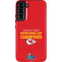 NFL Kansas City Chiefs Super Bowl LVII Champions Galaxy S22 Plus Pro Case