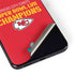 NFL Kansas City Chiefs Super Bowl LVII Champions Galaxy S22 Skin
