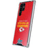 NFL Kansas City Chiefs Super Bowl LVII Champions Galaxy S22 Ultra Clear Case