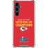 NFL Kansas City Chiefs Super Bowl LVII Champions Galaxy S23 FE Clear Case
