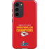 NFL Kansas City Chiefs Super Bowl LVII Champions Galaxy S23 Plus Pro Case