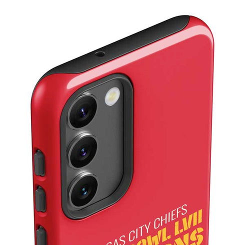 NFL Kansas City Chiefs Super Bowl LVII Champions Galaxy S23 Plus Pro Case