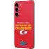 NFL Kansas City Chiefs Super Bowl LVII Champions Galaxy S23 Plus Skin