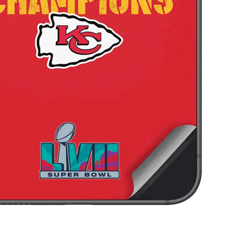 NFL Kansas City Chiefs Super Bowl LVII Champions Galaxy S23 Skin