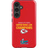 NFL Kansas City Chiefs Super Bowl LVII Champions Galaxy S24 Plus Impact Case