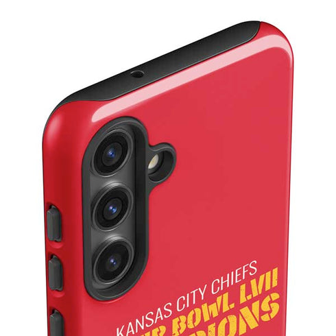 NFL Kansas City Chiefs Super Bowl LVII Champions Galaxy S24 Plus Impact Case
