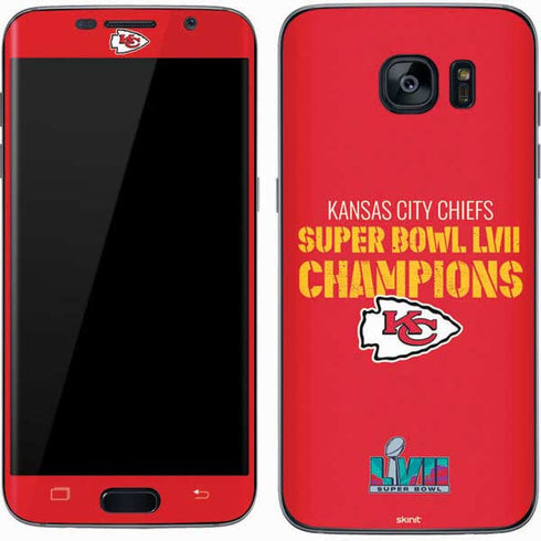 NFL Kansas City Chiefs Super Bowl LVII Champions Galaxy S7 Skin