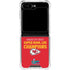 NFL Kansas City Chiefs Super Bowl LVII Champions Galaxy Z Flip5 5G Clear Case