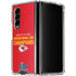 NFL Kansas City Chiefs Super Bowl LVII Champions Galaxy Z Fold4 5G Clear Case