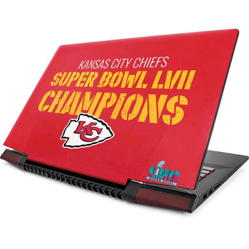 NFL Kansas City Chiefs Super Bowl LVII Champions Lenovo IdeaPad Skin