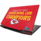 NFL Kansas City Chiefs Super Bowl LVII Champions Lenovo IdeaPad Skin