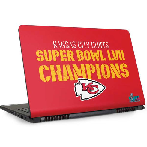 NFL Kansas City Chiefs Super Bowl LVII Champions Dell Inspiron Skin