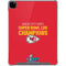 NFL Kansas City Chiefs Super Bowl LVII Champions iPad Pro 12.9in (2020) Clear Case