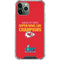 NFL Kansas City Chiefs Super Bowl LVII Champions iPhone 11 Pro Max Clear Case