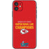 NFL Kansas City Chiefs Super Bowl LVII Champions iPhone 11 Skin