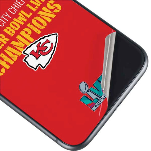 NFL Kansas City Chiefs Super Bowl LVII Champions iPhone 11 Skin